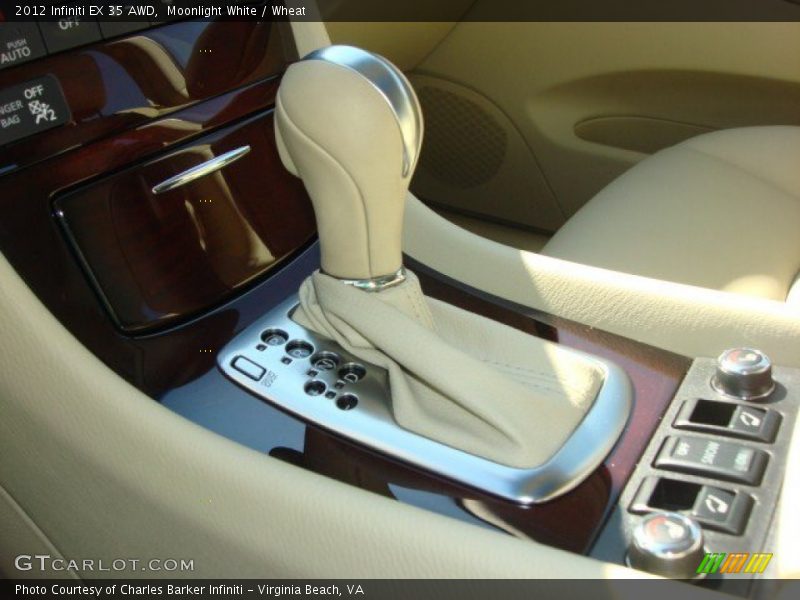  2012 EX 35 AWD 7 Speed ASC Automatic Shifter