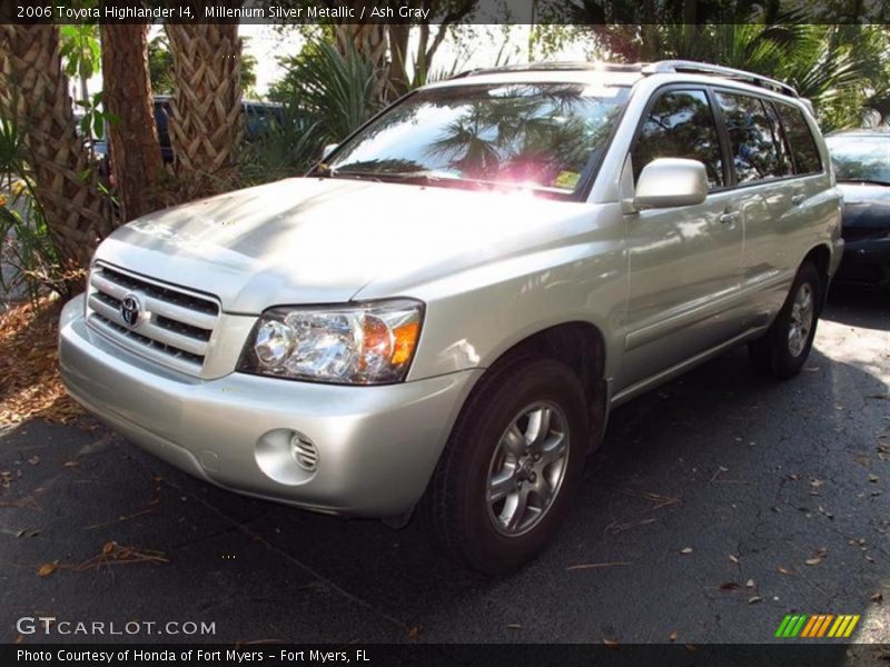 Millenium Silver Metallic / Ash Gray 2006 Toyota Highlander I4