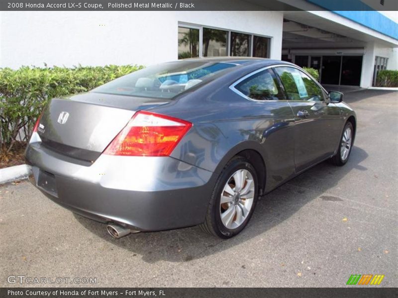 Polished Metal Metallic / Black 2008 Honda Accord LX-S Coupe