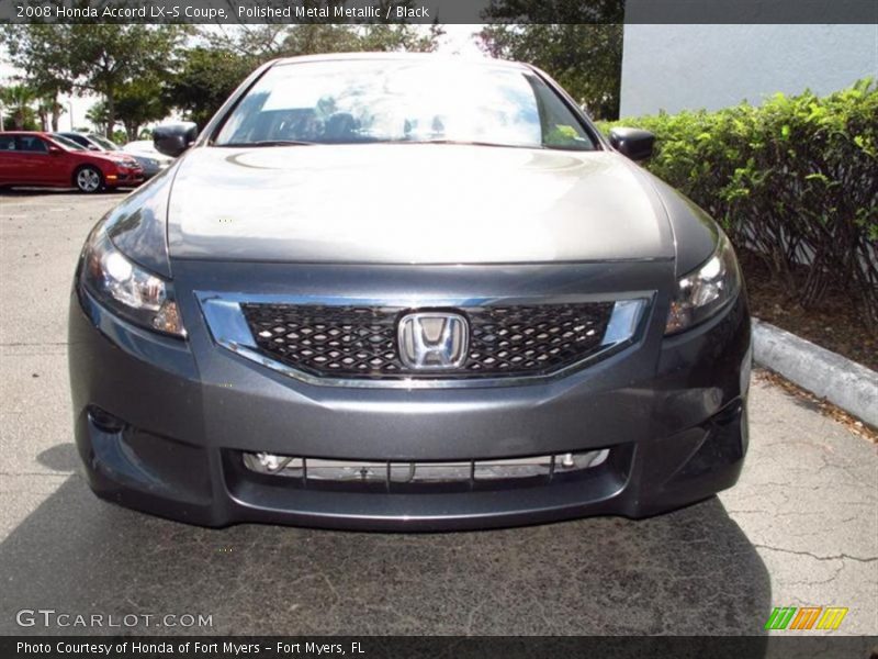 Polished Metal Metallic / Black 2008 Honda Accord LX-S Coupe