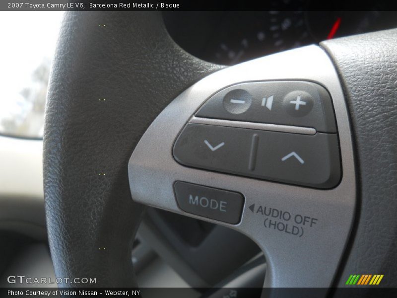 Barcelona Red Metallic / Bisque 2007 Toyota Camry LE V6