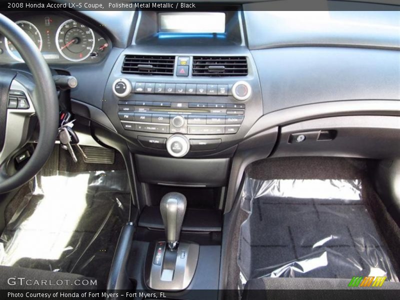 Polished Metal Metallic / Black 2008 Honda Accord LX-S Coupe