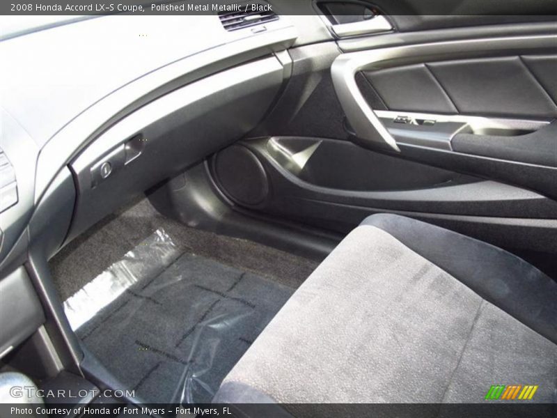 Polished Metal Metallic / Black 2008 Honda Accord LX-S Coupe