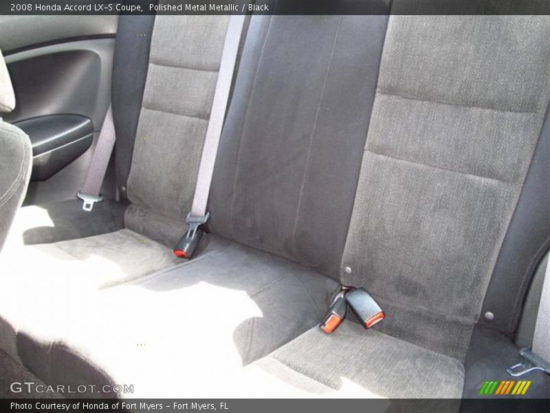 Polished Metal Metallic / Black 2008 Honda Accord LX-S Coupe
