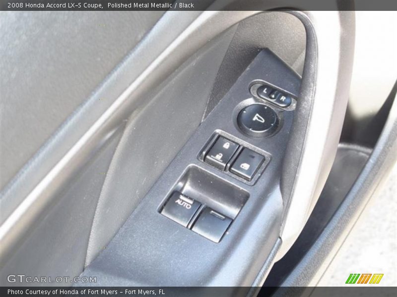 Polished Metal Metallic / Black 2008 Honda Accord LX-S Coupe