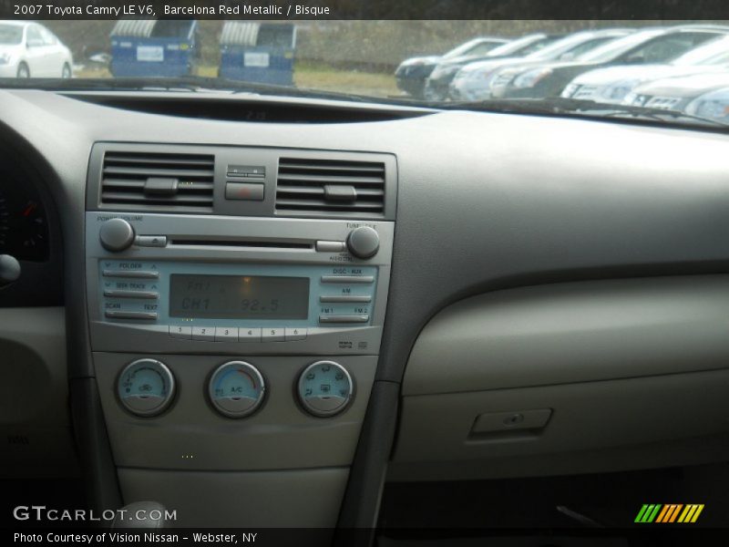 Barcelona Red Metallic / Bisque 2007 Toyota Camry LE V6