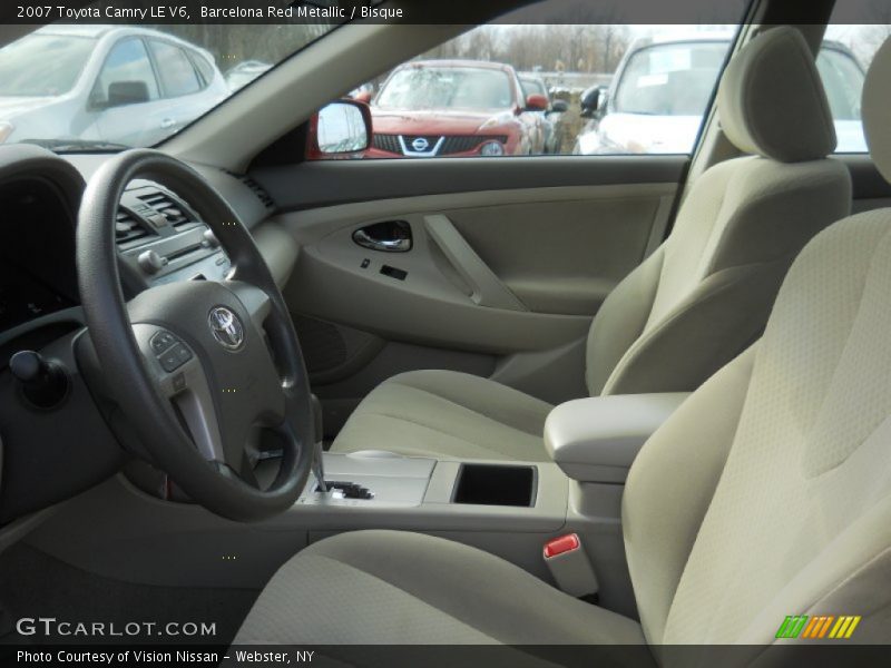 Barcelona Red Metallic / Bisque 2007 Toyota Camry LE V6