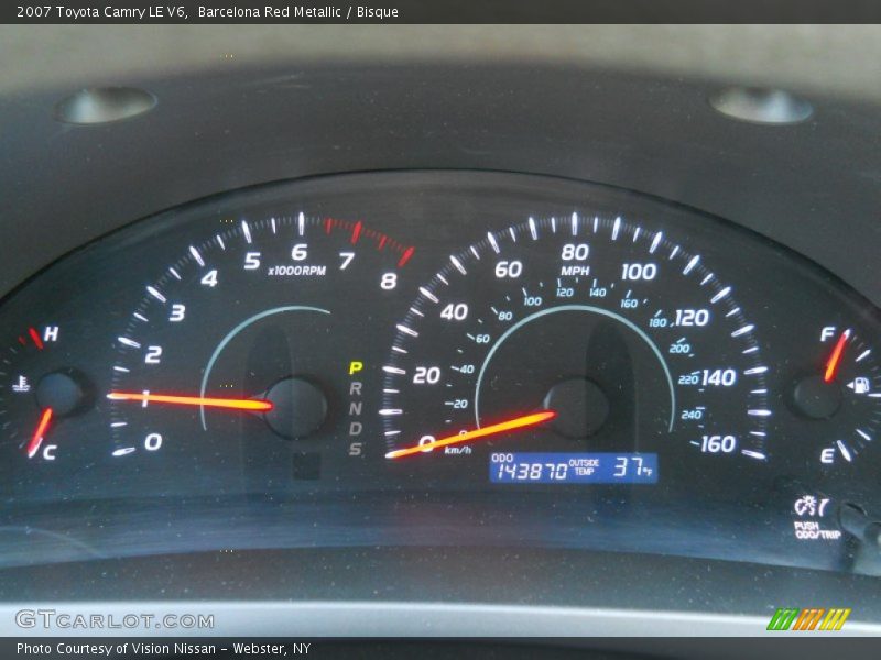 2007 Camry LE V6 LE V6 Gauges