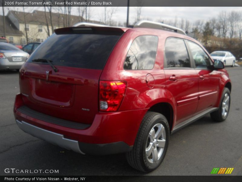 Fever Red Metallic / Ebony Black 2006 Pontiac Torrent AWD