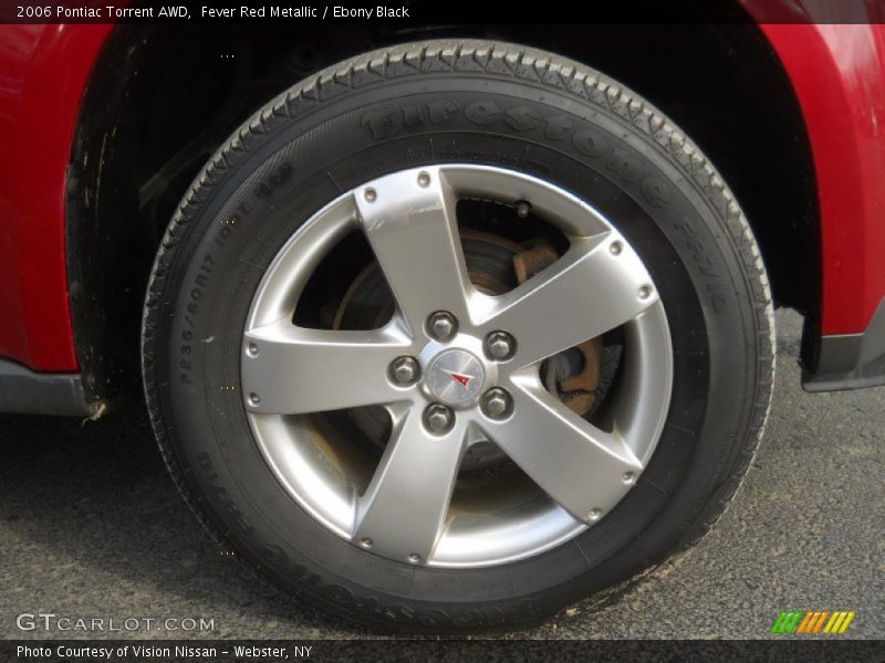 Fever Red Metallic / Ebony Black 2006 Pontiac Torrent AWD