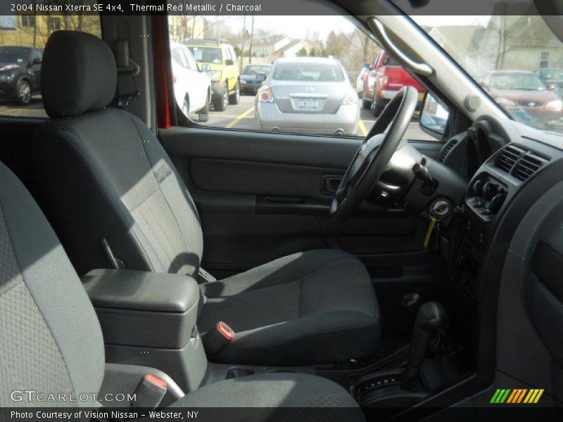 Thermal Red Metallic / Charcoal 2004 Nissan Xterra SE 4x4