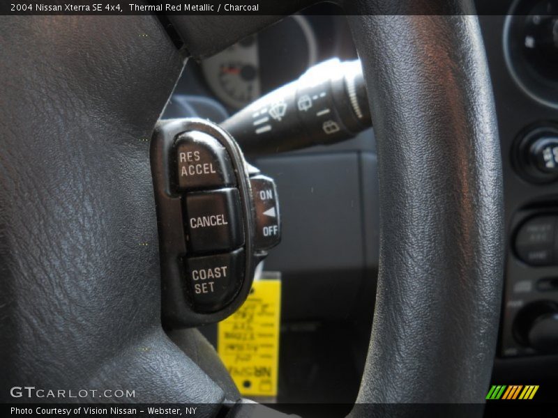Thermal Red Metallic / Charcoal 2004 Nissan Xterra SE 4x4