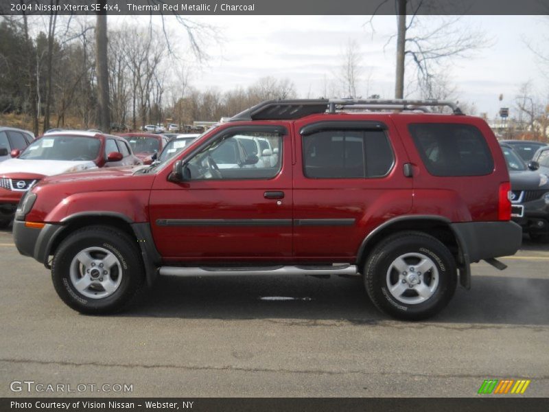  2004 Xterra SE 4x4 Thermal Red Metallic