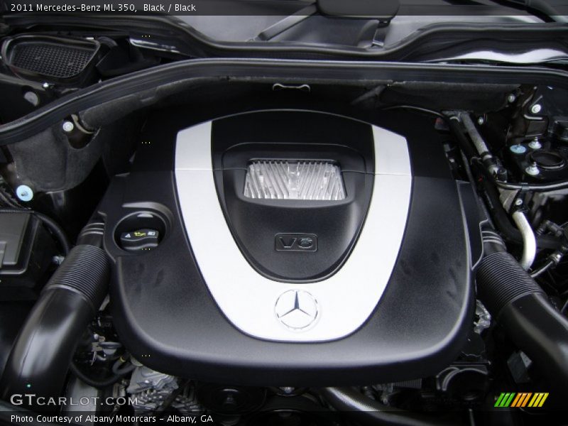 Black / Black 2011 Mercedes-Benz ML 350