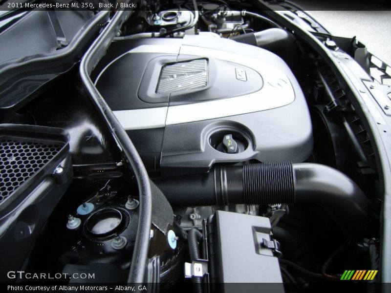Black / Black 2011 Mercedes-Benz ML 350