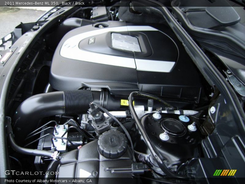 Black / Black 2011 Mercedes-Benz ML 350