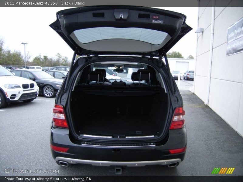 Black / Black 2011 Mercedes-Benz ML 350