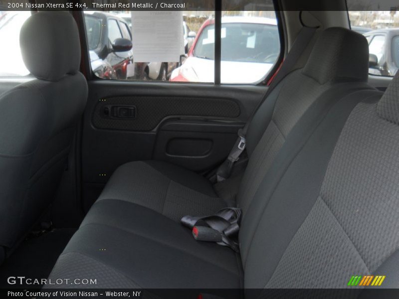 Thermal Red Metallic / Charcoal 2004 Nissan Xterra SE 4x4