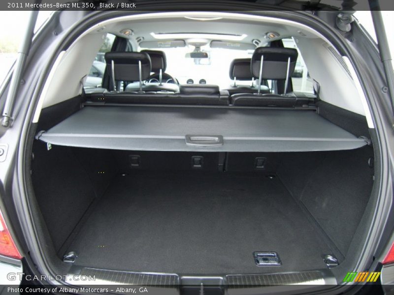 Black / Black 2011 Mercedes-Benz ML 350