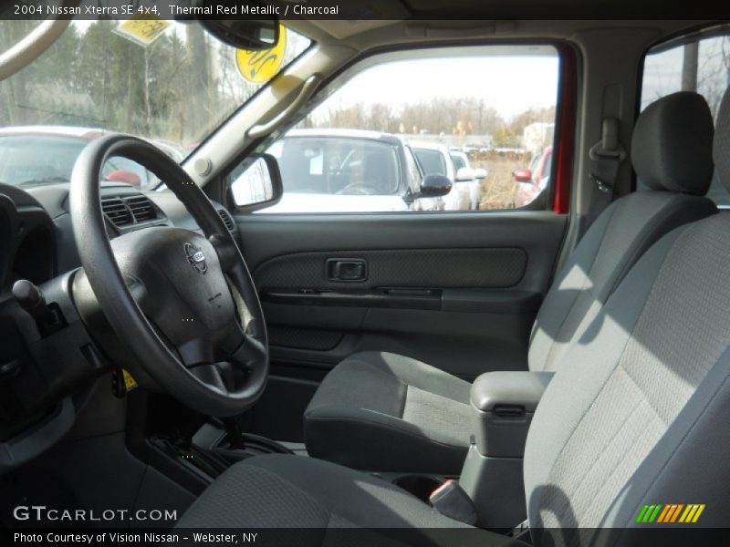 Thermal Red Metallic / Charcoal 2004 Nissan Xterra SE 4x4