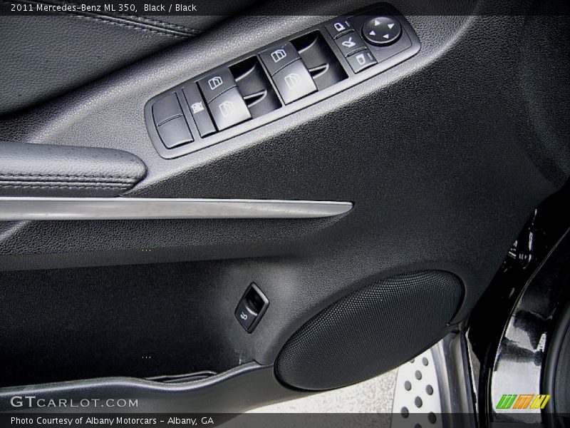 Black / Black 2011 Mercedes-Benz ML 350