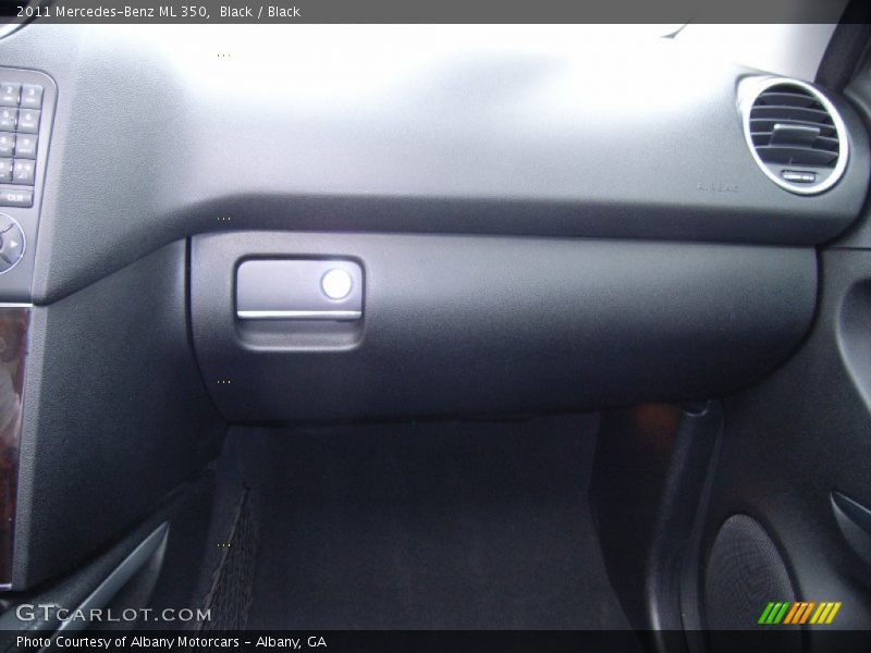 Black / Black 2011 Mercedes-Benz ML 350