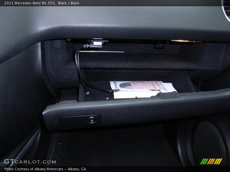 Black / Black 2011 Mercedes-Benz ML 350