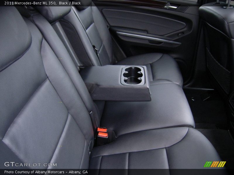 Black / Black 2011 Mercedes-Benz ML 350