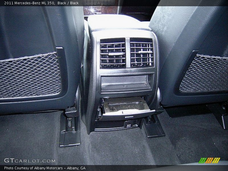 Black / Black 2011 Mercedes-Benz ML 350