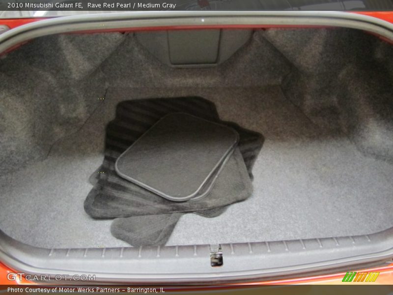 Rave Red Pearl / Medium Gray 2010 Mitsubishi Galant FE