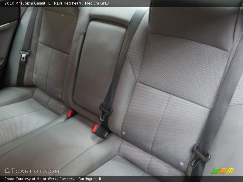 Rave Red Pearl / Medium Gray 2010 Mitsubishi Galant FE