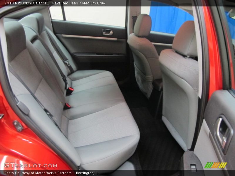Rave Red Pearl / Medium Gray 2010 Mitsubishi Galant FE