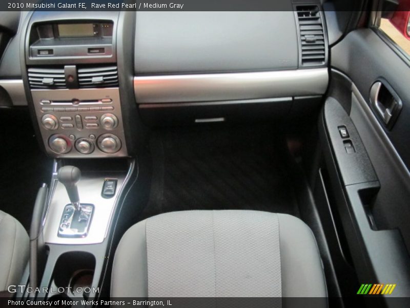 Rave Red Pearl / Medium Gray 2010 Mitsubishi Galant FE
