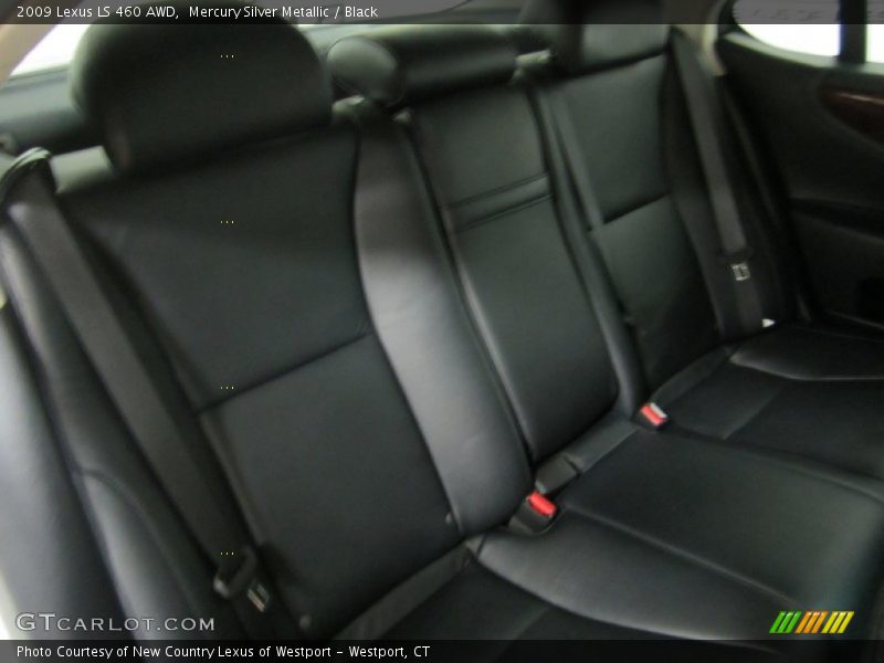 Mercury Silver Metallic / Black 2009 Lexus LS 460 AWD