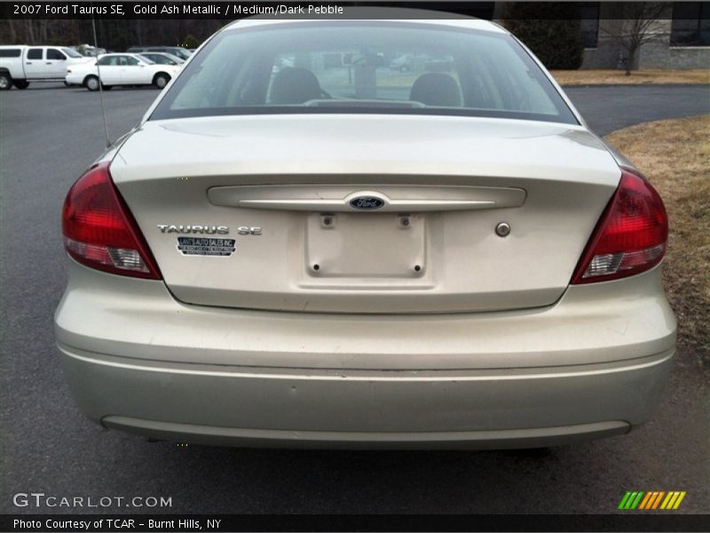 Gold Ash Metallic / Medium/Dark Pebble 2007 Ford Taurus SE