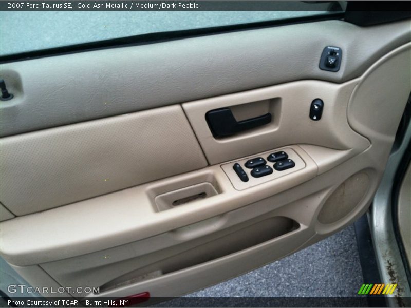 Gold Ash Metallic / Medium/Dark Pebble 2007 Ford Taurus SE