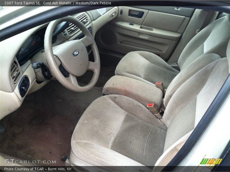Gold Ash Metallic / Medium/Dark Pebble 2007 Ford Taurus SE