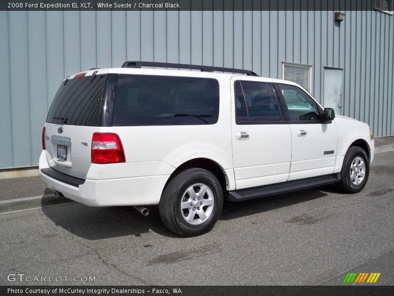 White Suede / Charcoal Black 2008 Ford Expedition EL XLT