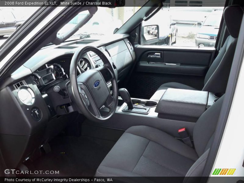 White Suede / Charcoal Black 2008 Ford Expedition EL XLT