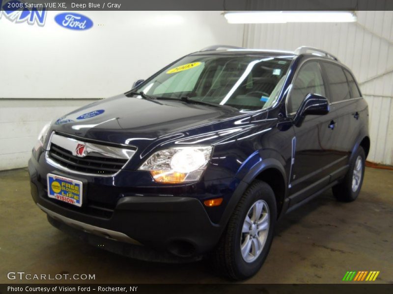 Deep Blue / Gray 2008 Saturn VUE XE