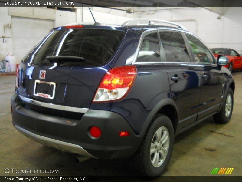 Deep Blue / Gray 2008 Saturn VUE XE