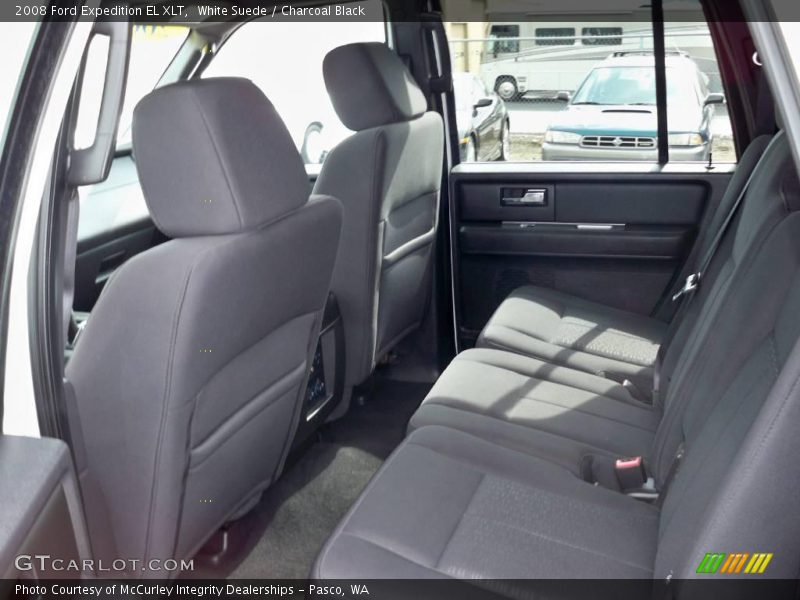 White Suede / Charcoal Black 2008 Ford Expedition EL XLT