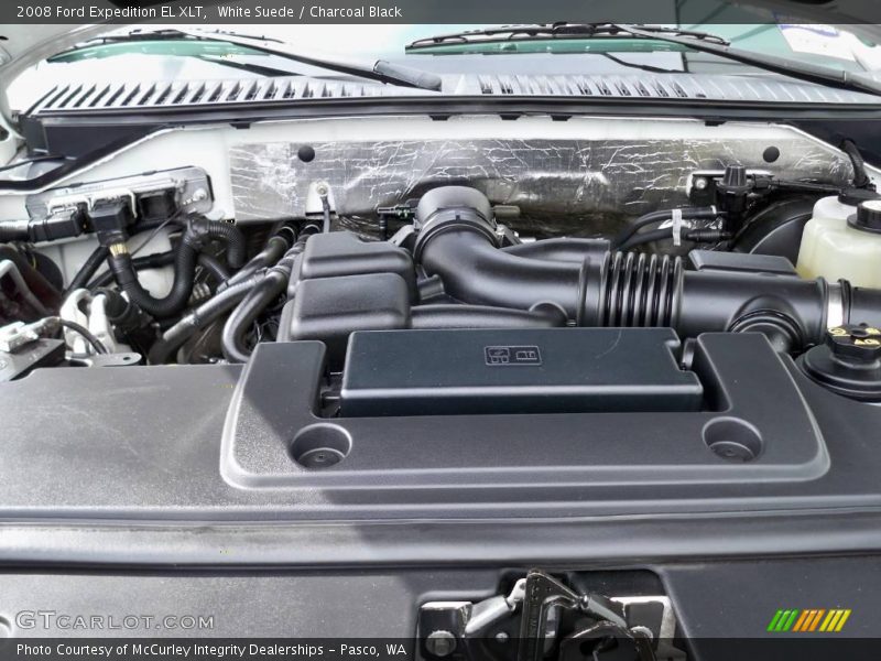 White Suede / Charcoal Black 2008 Ford Expedition EL XLT