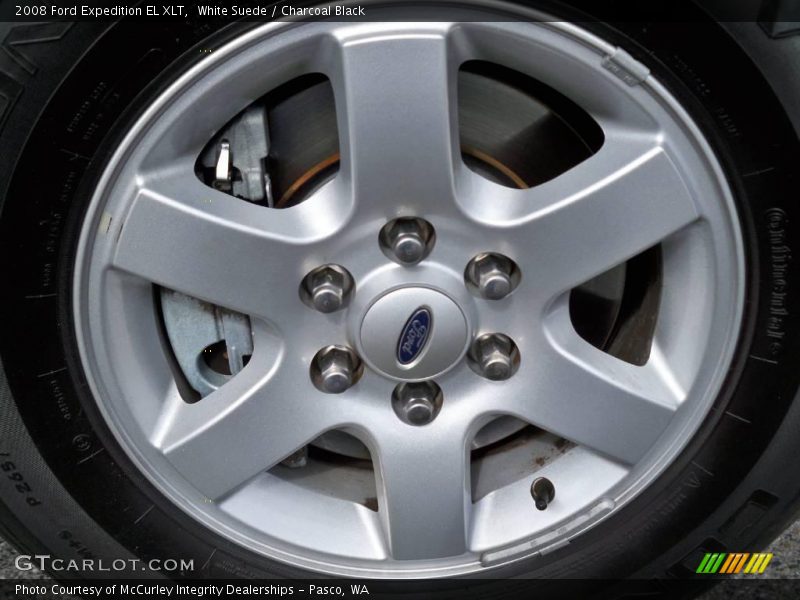 White Suede / Charcoal Black 2008 Ford Expedition EL XLT