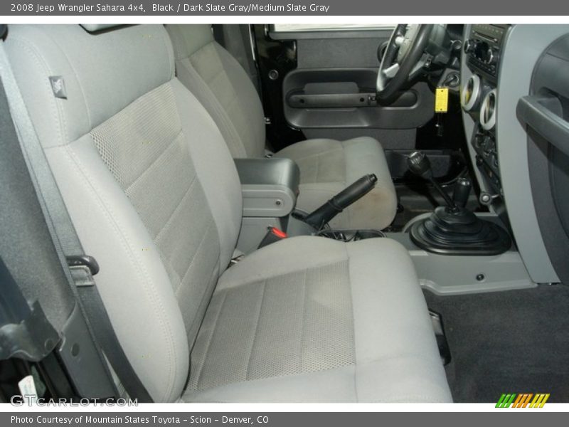 Black / Dark Slate Gray/Medium Slate Gray 2008 Jeep Wrangler Sahara 4x4