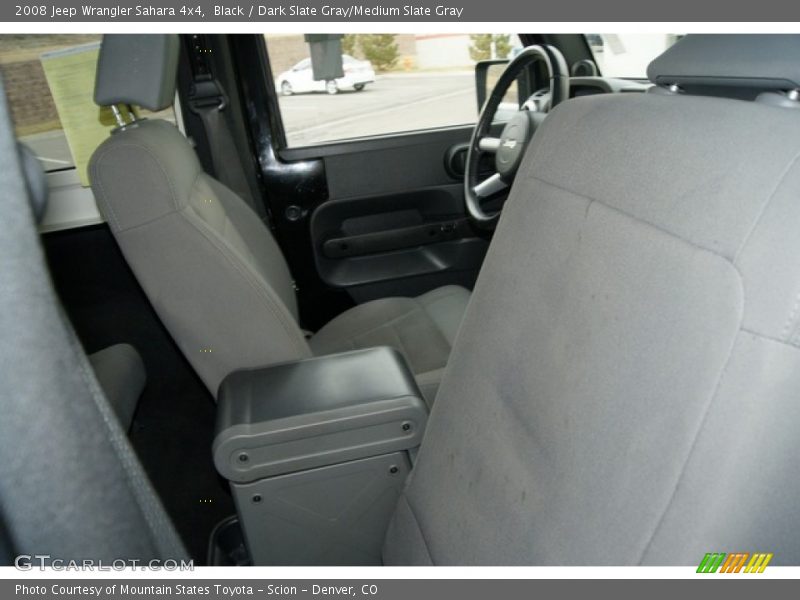 Black / Dark Slate Gray/Medium Slate Gray 2008 Jeep Wrangler Sahara 4x4