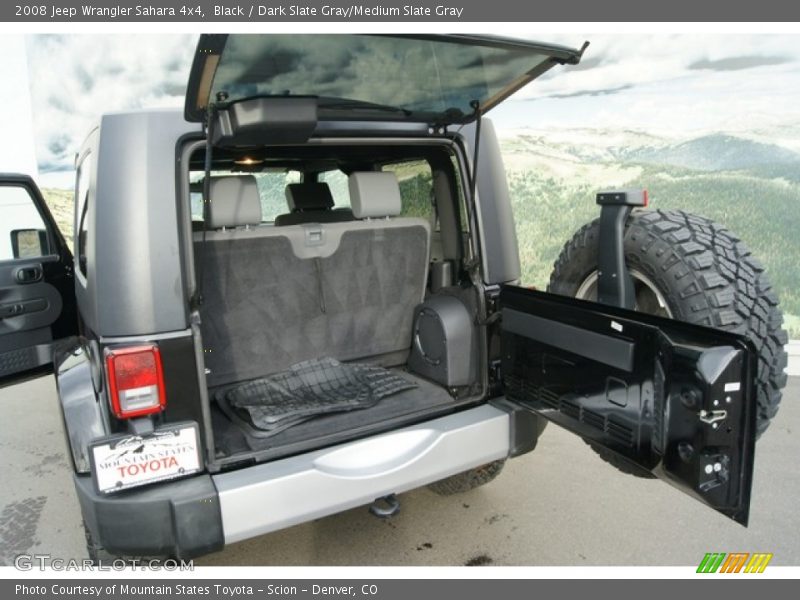 Black / Dark Slate Gray/Medium Slate Gray 2008 Jeep Wrangler Sahara 4x4