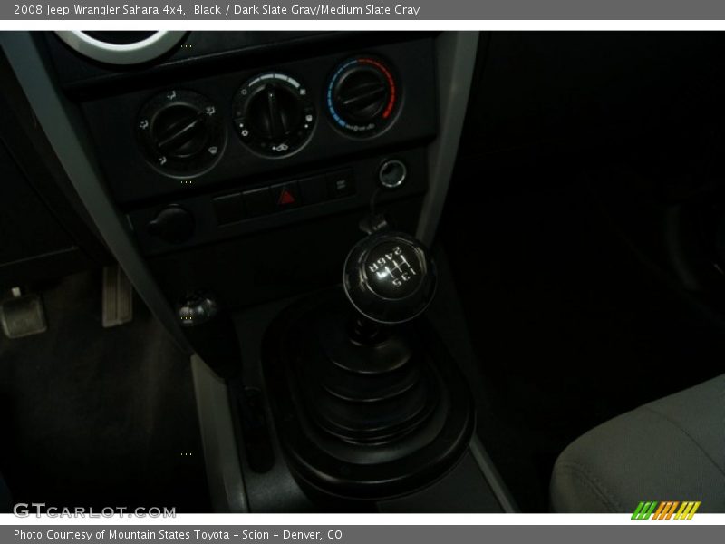 Black / Dark Slate Gray/Medium Slate Gray 2008 Jeep Wrangler Sahara 4x4