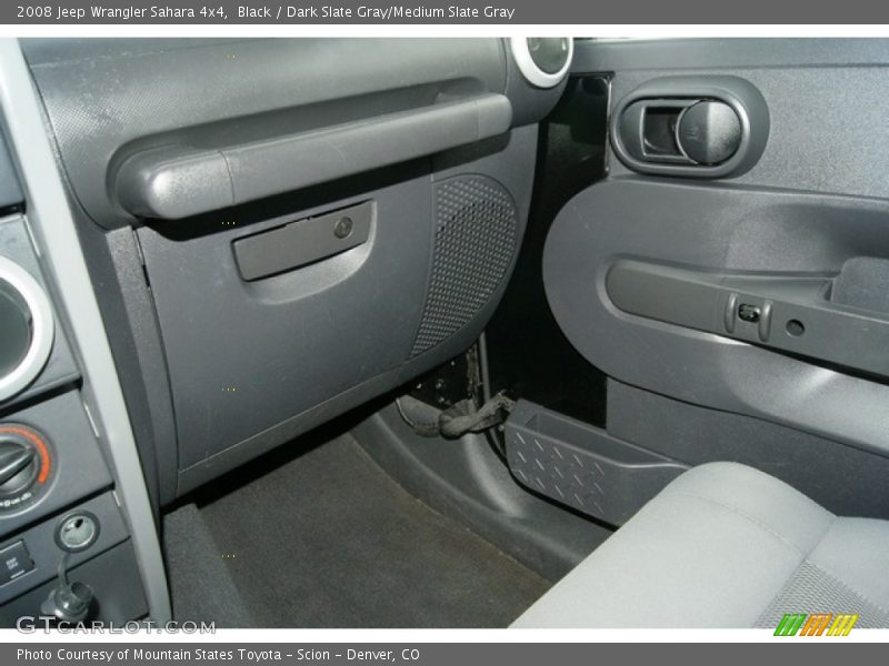 Black / Dark Slate Gray/Medium Slate Gray 2008 Jeep Wrangler Sahara 4x4