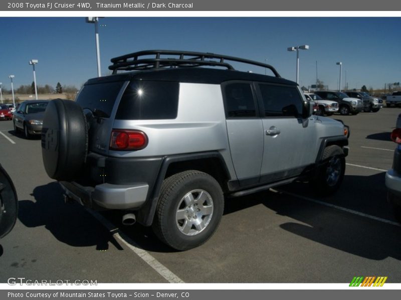 Titanium Metallic / Dark Charcoal 2008 Toyota FJ Cruiser 4WD